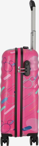 Trolley 'Wavebreaker Disney' di American Tourister in rosa