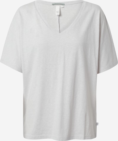Q/S by s.Oliver T-shirt en blanc chiné, Vue avec produit