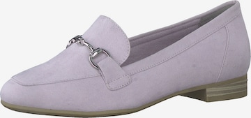 MARCO TOZZI - Sapato Slip-on em roxo: frente