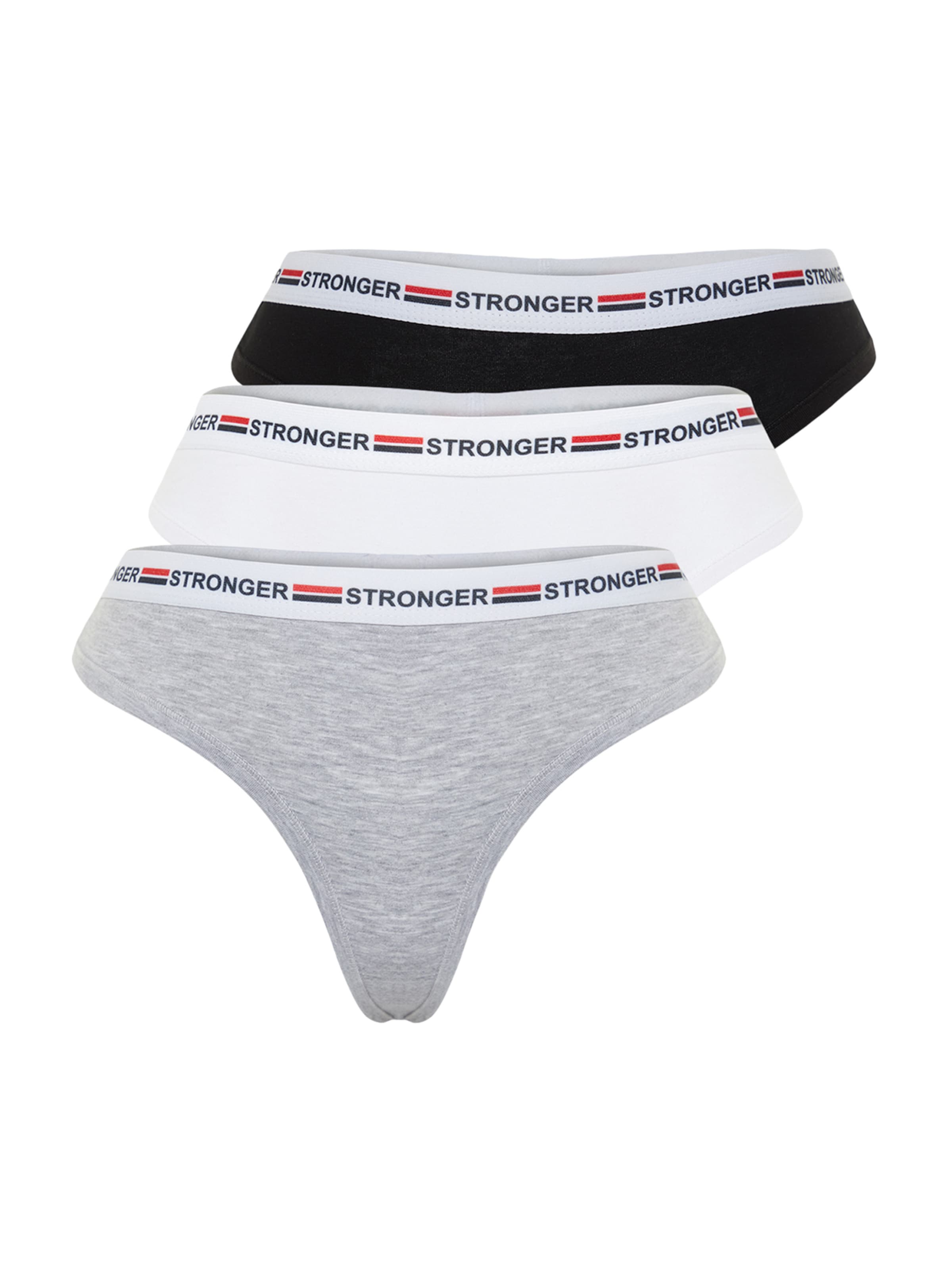 String Trendyol di colore grigio sfumato / rosso / nero / bianco, Visualizzazione prodotti