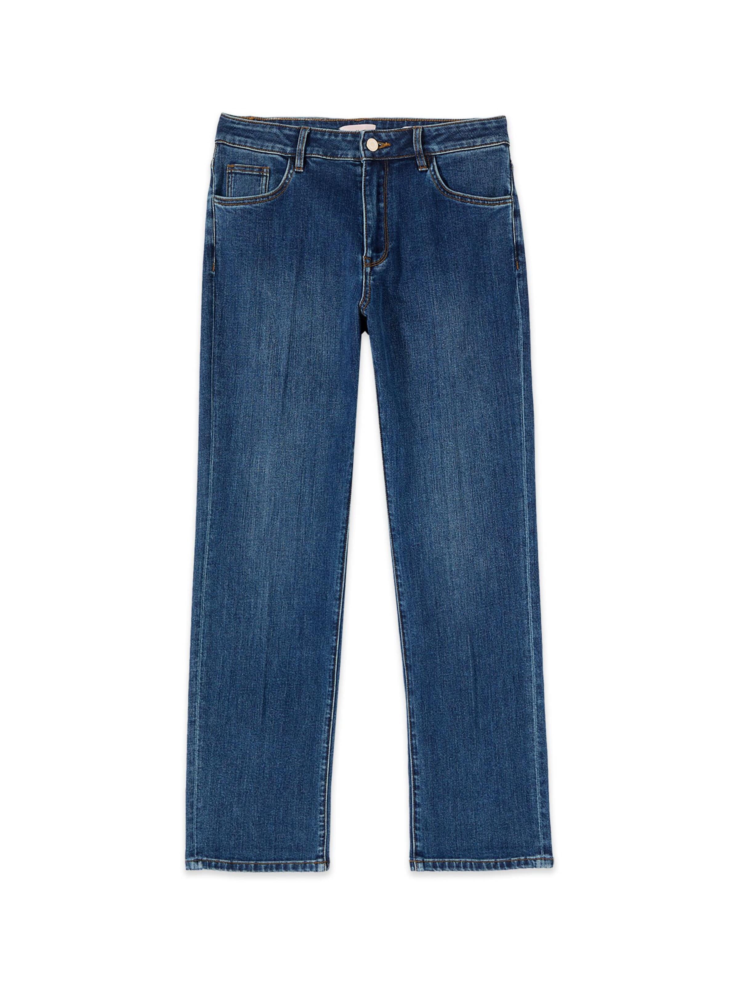 Baggy Jeans di oltre in blu: frontale