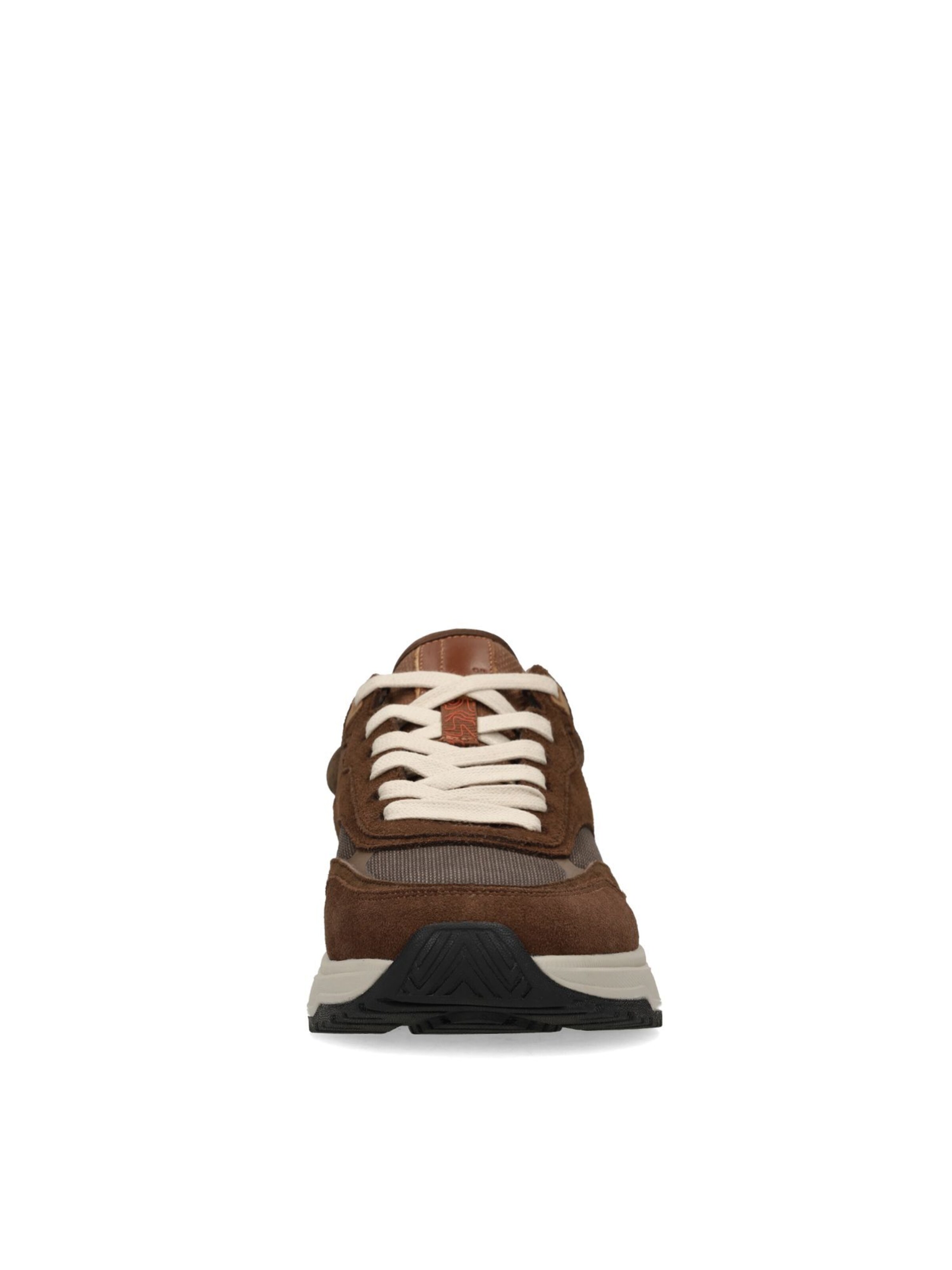 Baskets basses no stress en marron