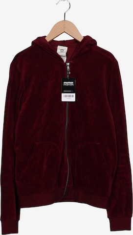 hessnatur Kapuzenpullover XS in Rot: Vorderseite