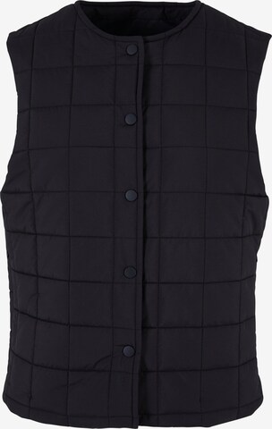 Urban Classics Bodywarmer in Zwart: voorkant