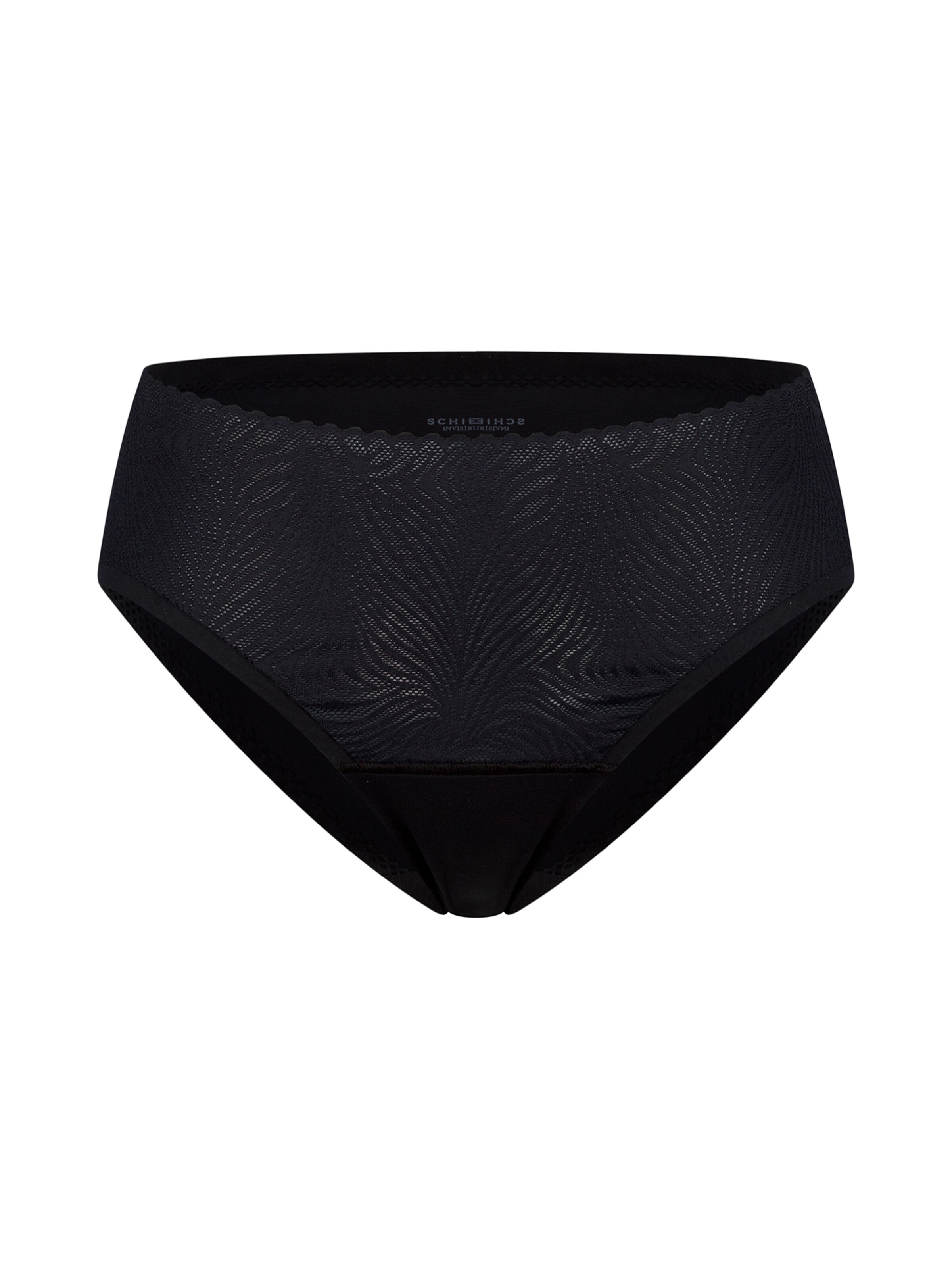 Slip ' Invisible Soft Lace ' SCHIESSER en noir : devant