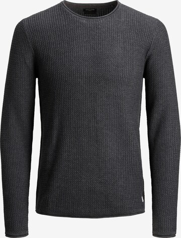 JACK & JONES Trui 'Carlos' in Grijs: voorkant