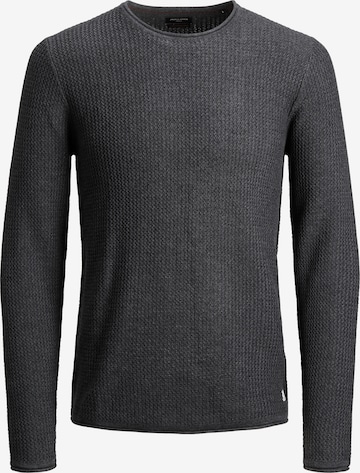 Pull-over 'Carlos' JACK & JONES en gris : devant