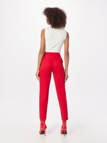Regular Pantaloni cu dungă 'Grazer' de la Dorothy Perkins pe roșu