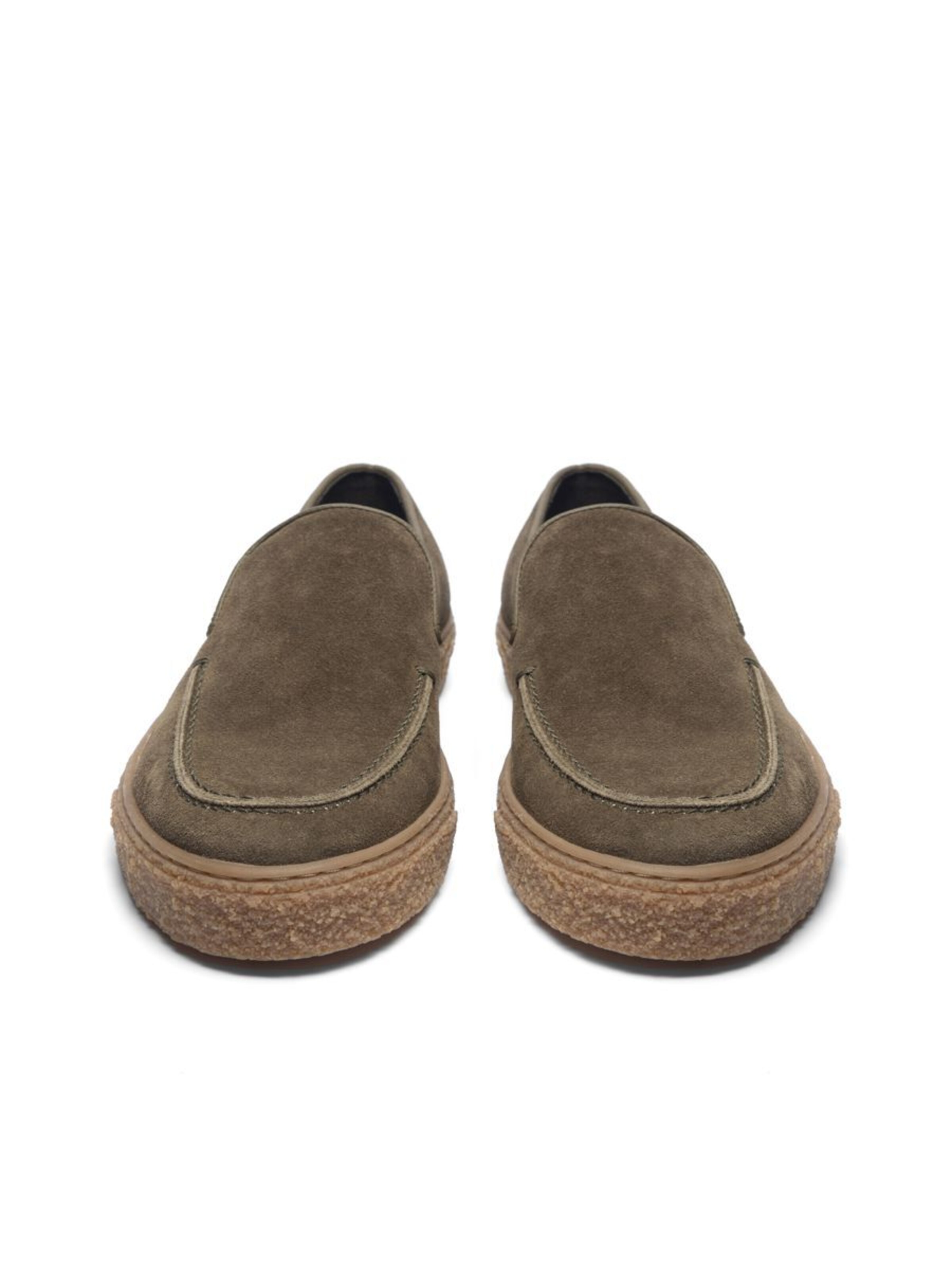 Bianco Moccasins in Green