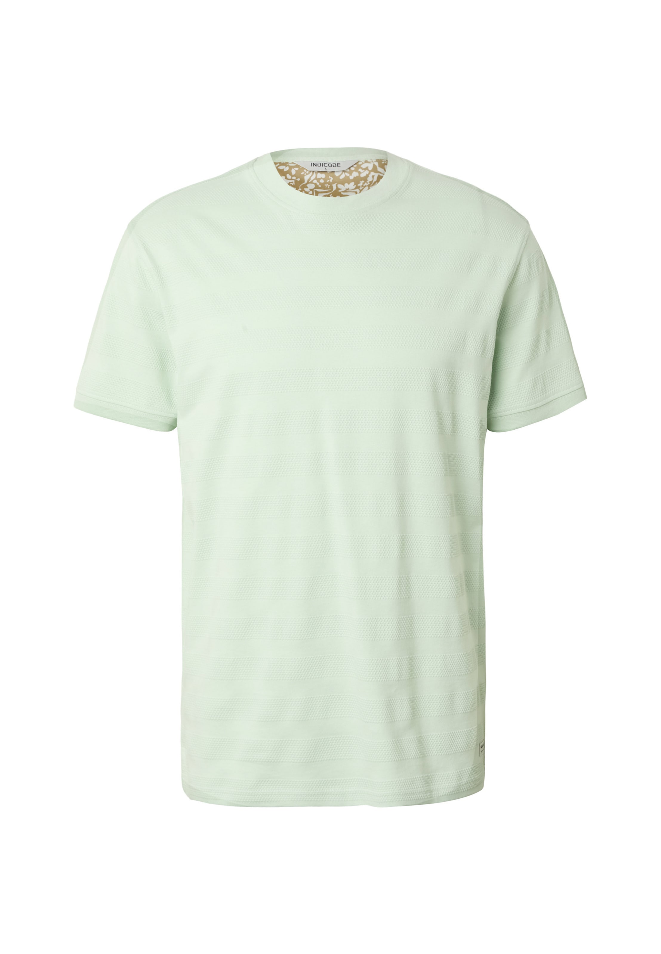 INDICODE JEANS Shirt 'INKihei' in Groen: voorkant