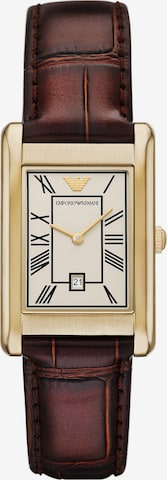 Emporio Armani Uhr in Gold: Vorderseite