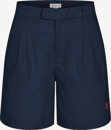 Pantalon à pince U.S. POLO ASSN. en bleu : devant