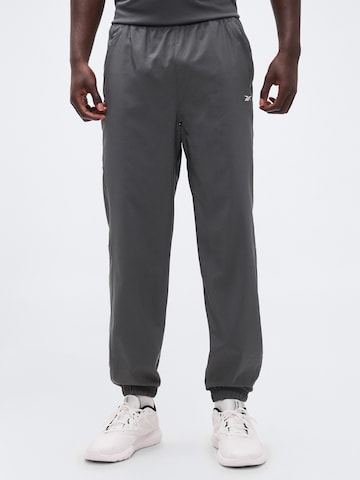 Regular Pantalon de sport Reebok en gris : devant