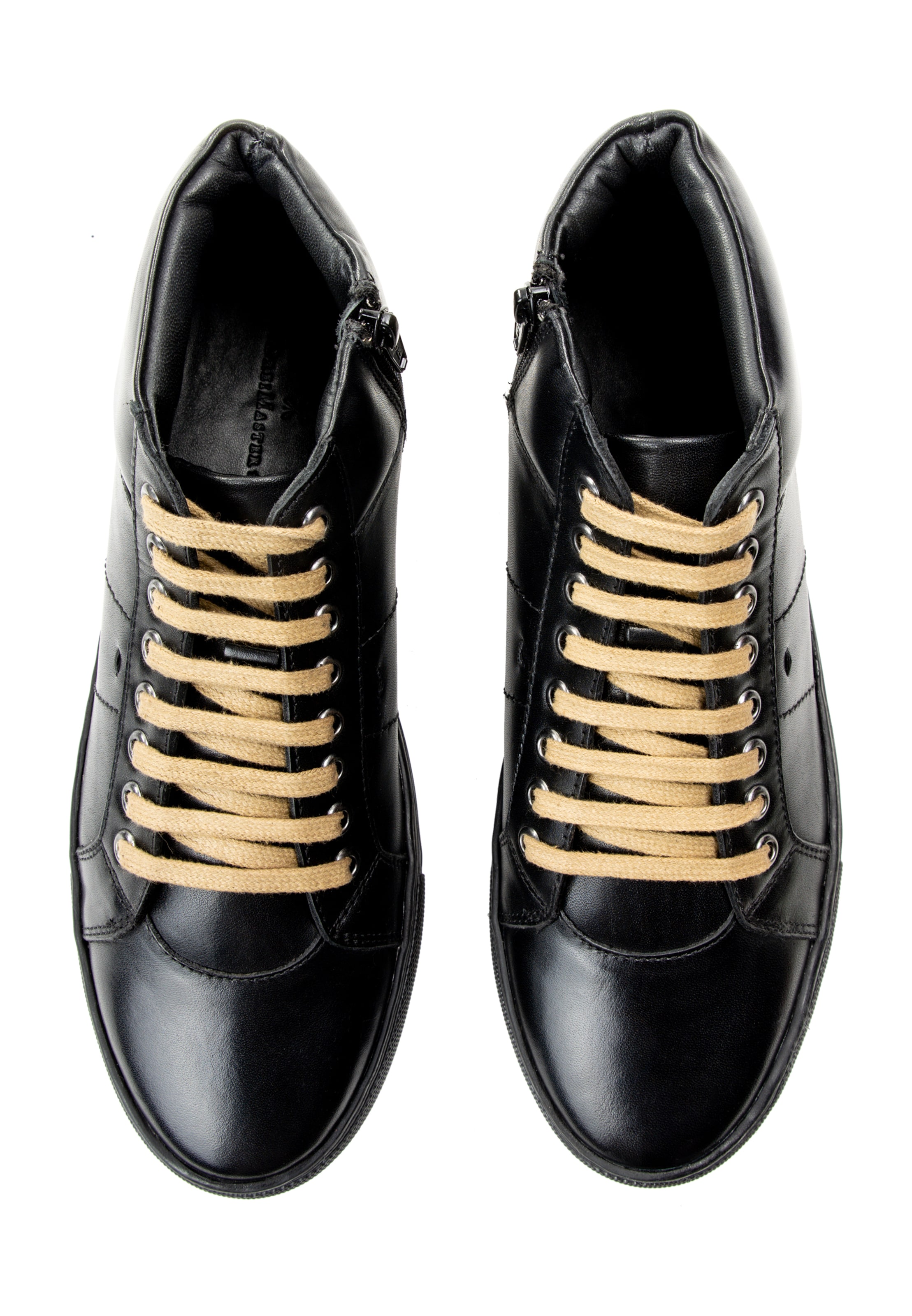 DreiMaster Klassik Schnürboots in Schwarz