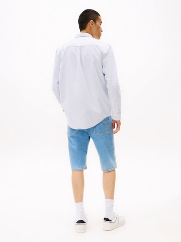 Tommy Jeans Regular fit Overhemd in Blauw