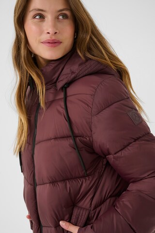 Kaffe Winterjas 'Susanne' in Rood
