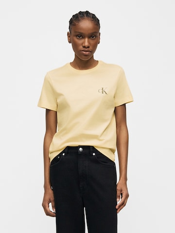 dzeltens Calvin Klein Jeans T-Krekls