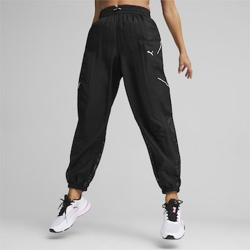 PUMA Tapered Sportbroek 'Move' in Zwart: voorkant