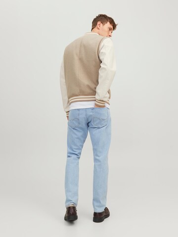 JACK & JONES Loosefit Jeans 'CHRIS' in Blau