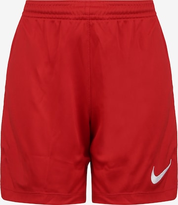 Regular Pantalon de sport NIKE en rouge : devant