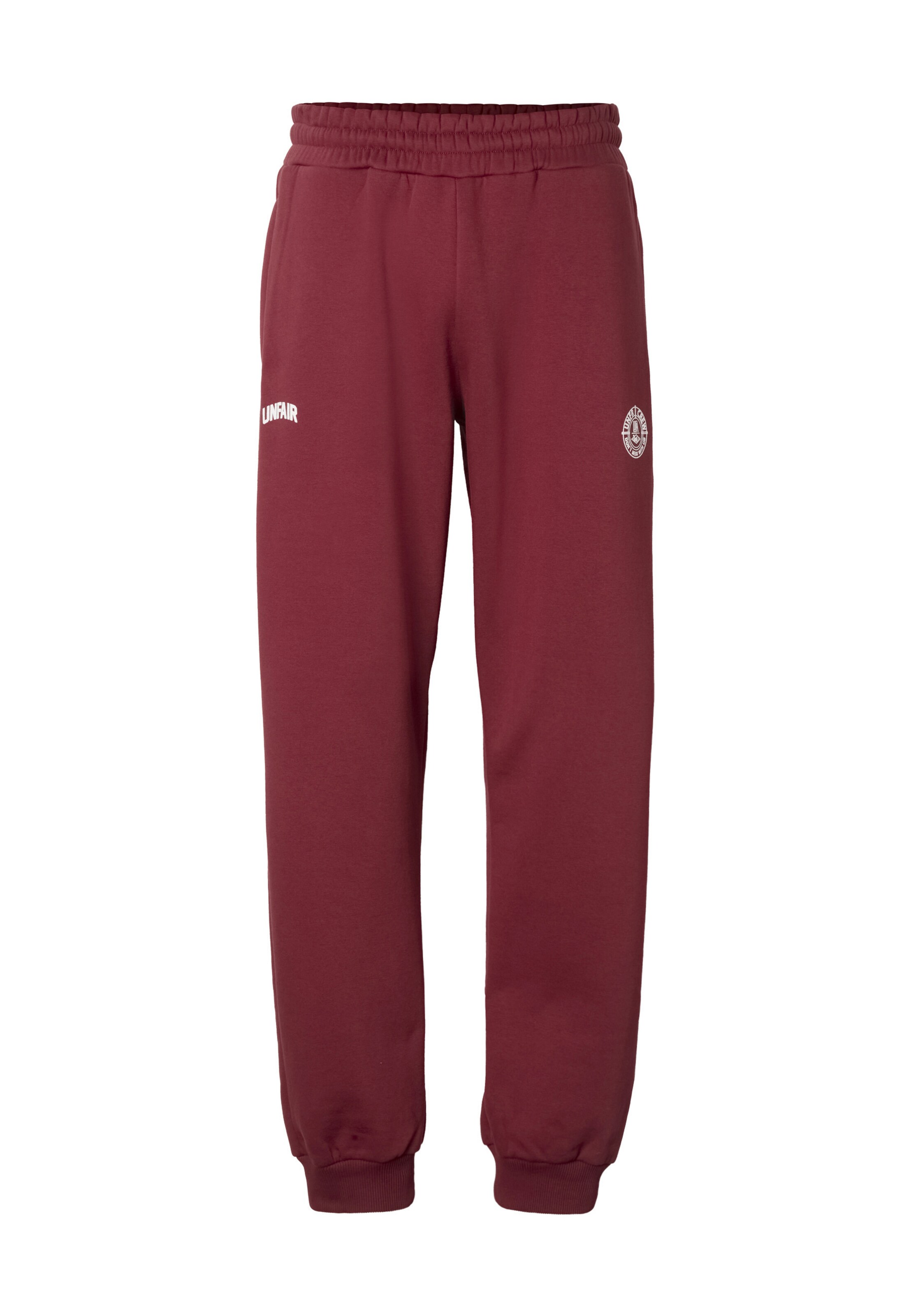 Tapered Pantaloni di Unfair Athletics in rosso: frontale