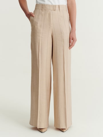 TATUUM Baggy Pants in Beige: front