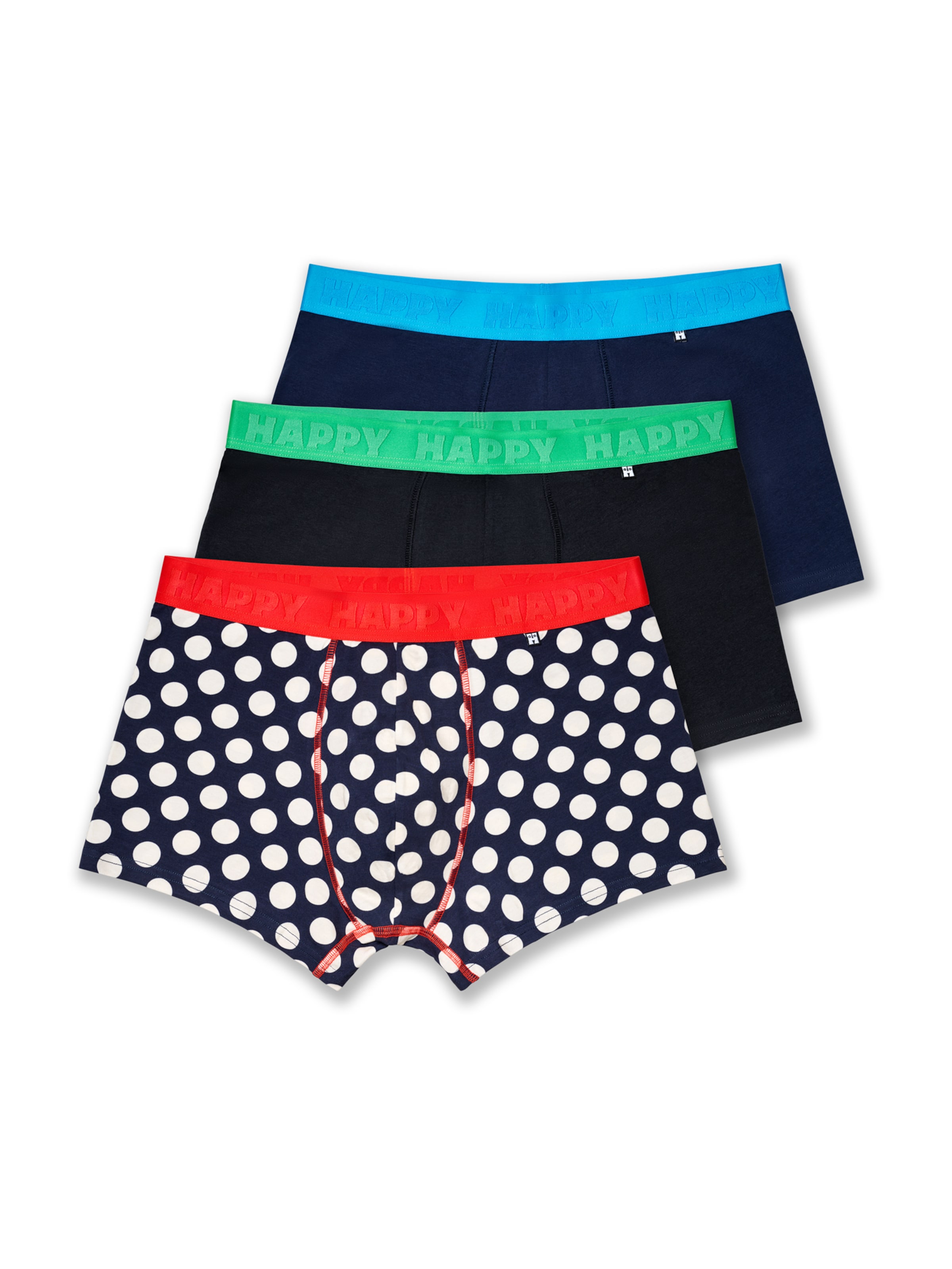 Happy Socks Боксерки в синьо: отпред