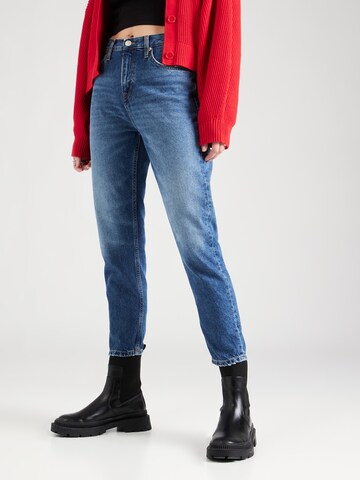 Tommy Jeans - Skinny Vaquero 'IZZIE SLIM' en azul: frente