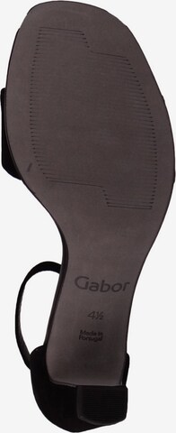 GABOR Sandale in Schwarz