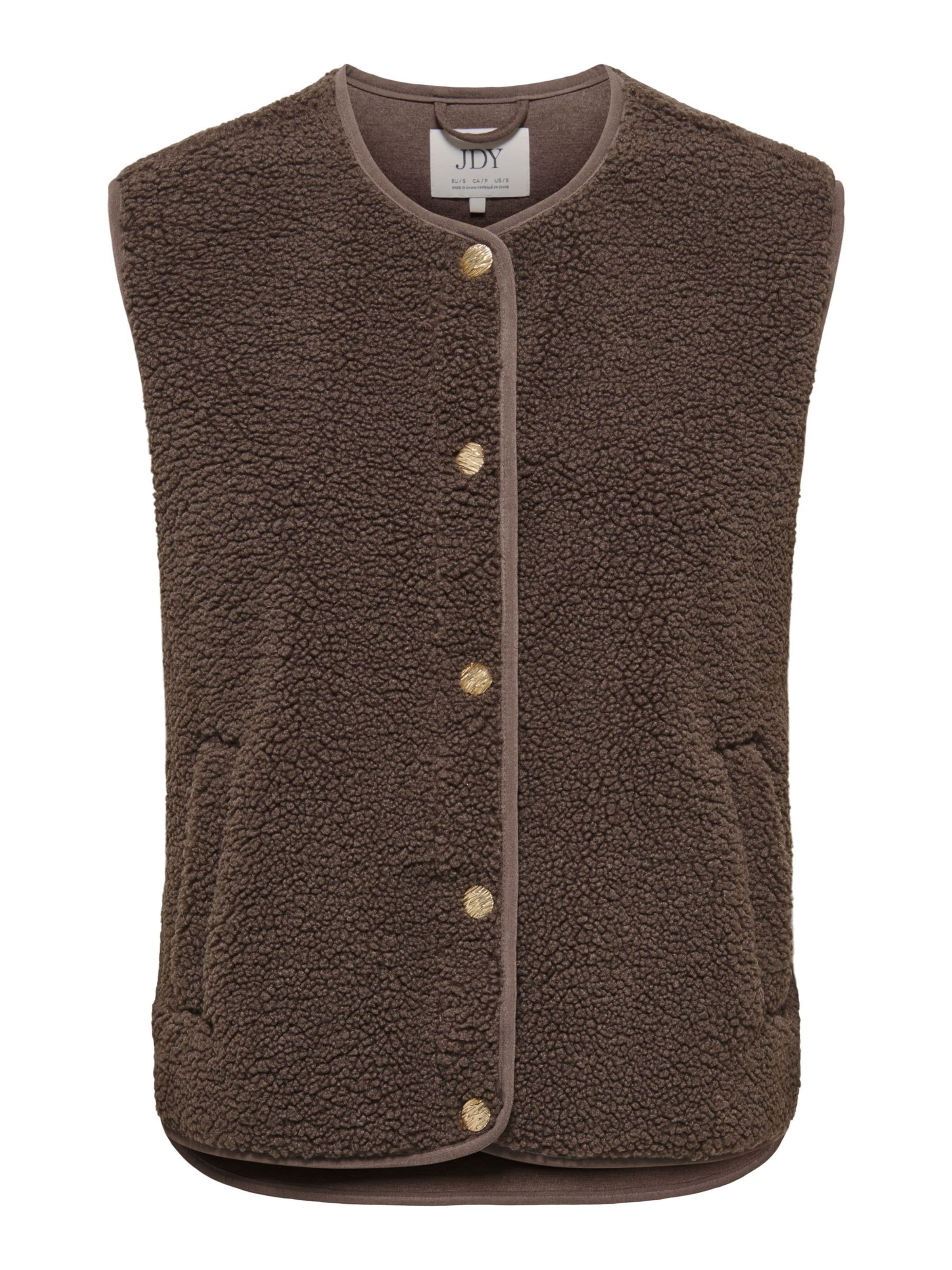 JDY Vest 'SIMINA' in Brown: front