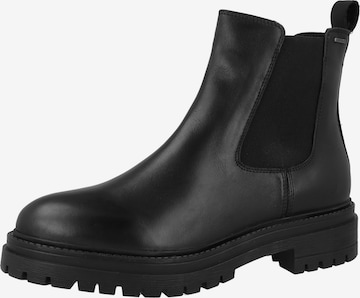 Chelsea Boots 'Iridea' GEOX en noir : devant