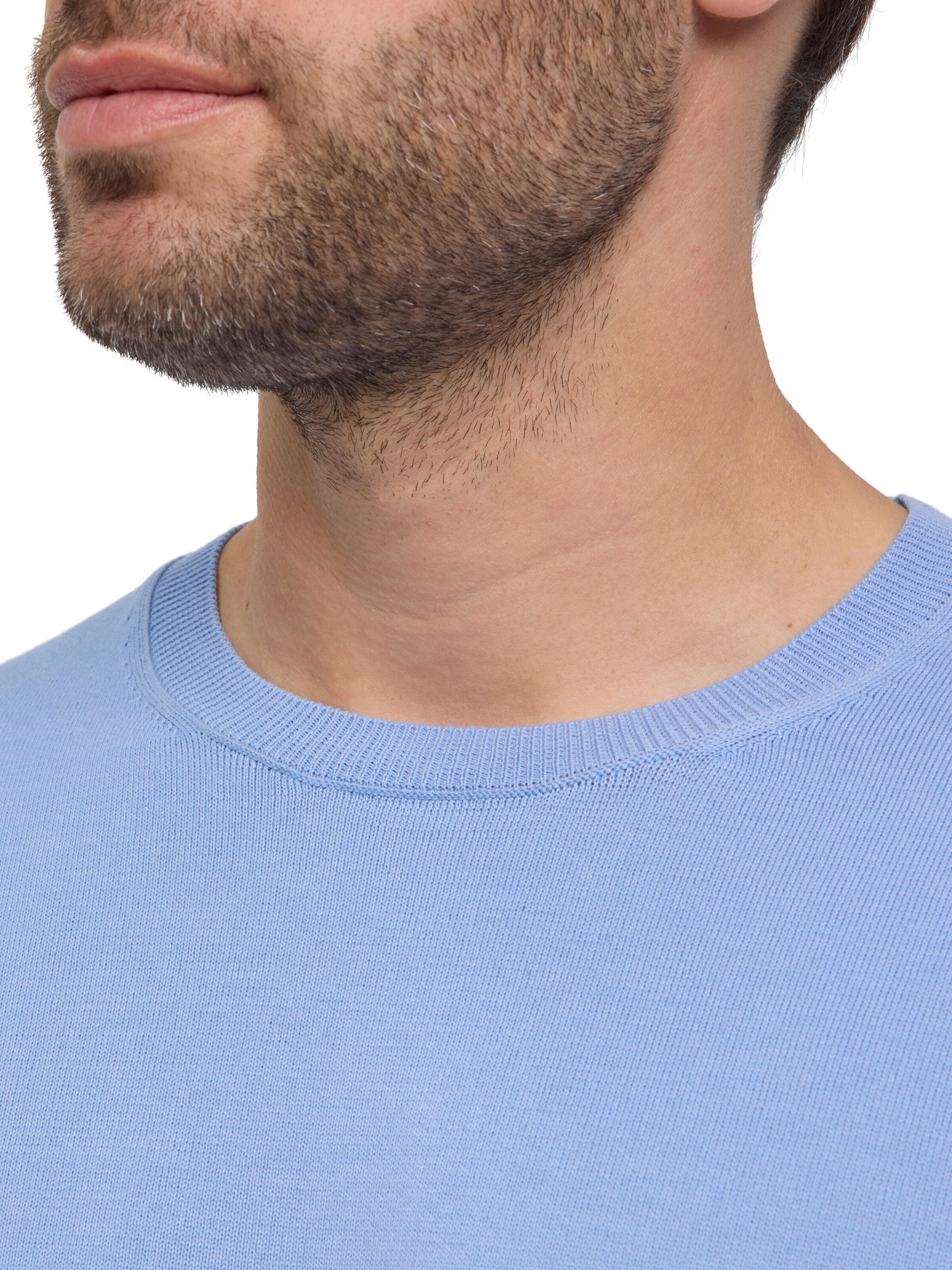 FALKE Sweater 'Pure Cotton' in Blue