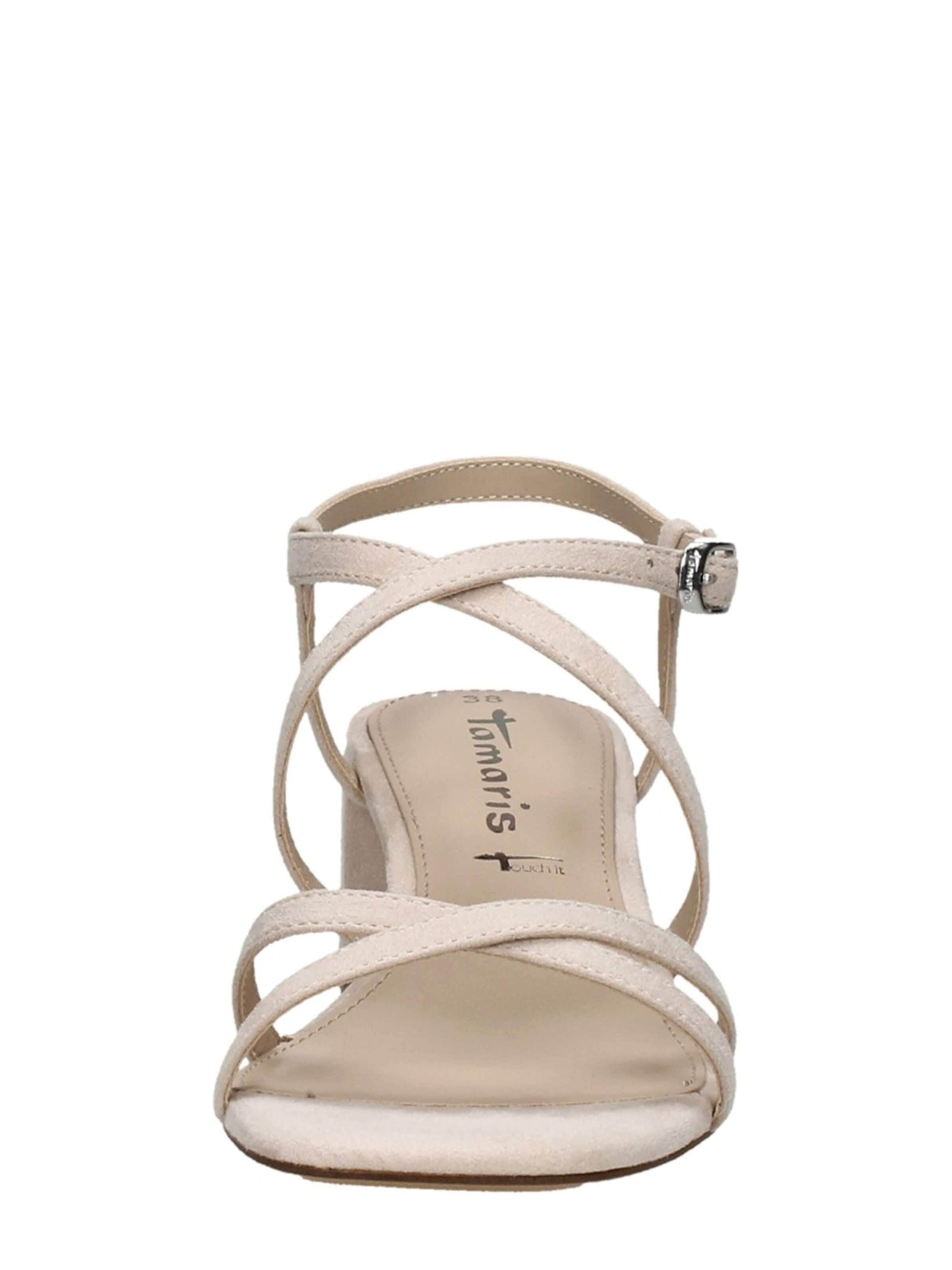 Sandales à lanières 'Hak' Tamaris en beige