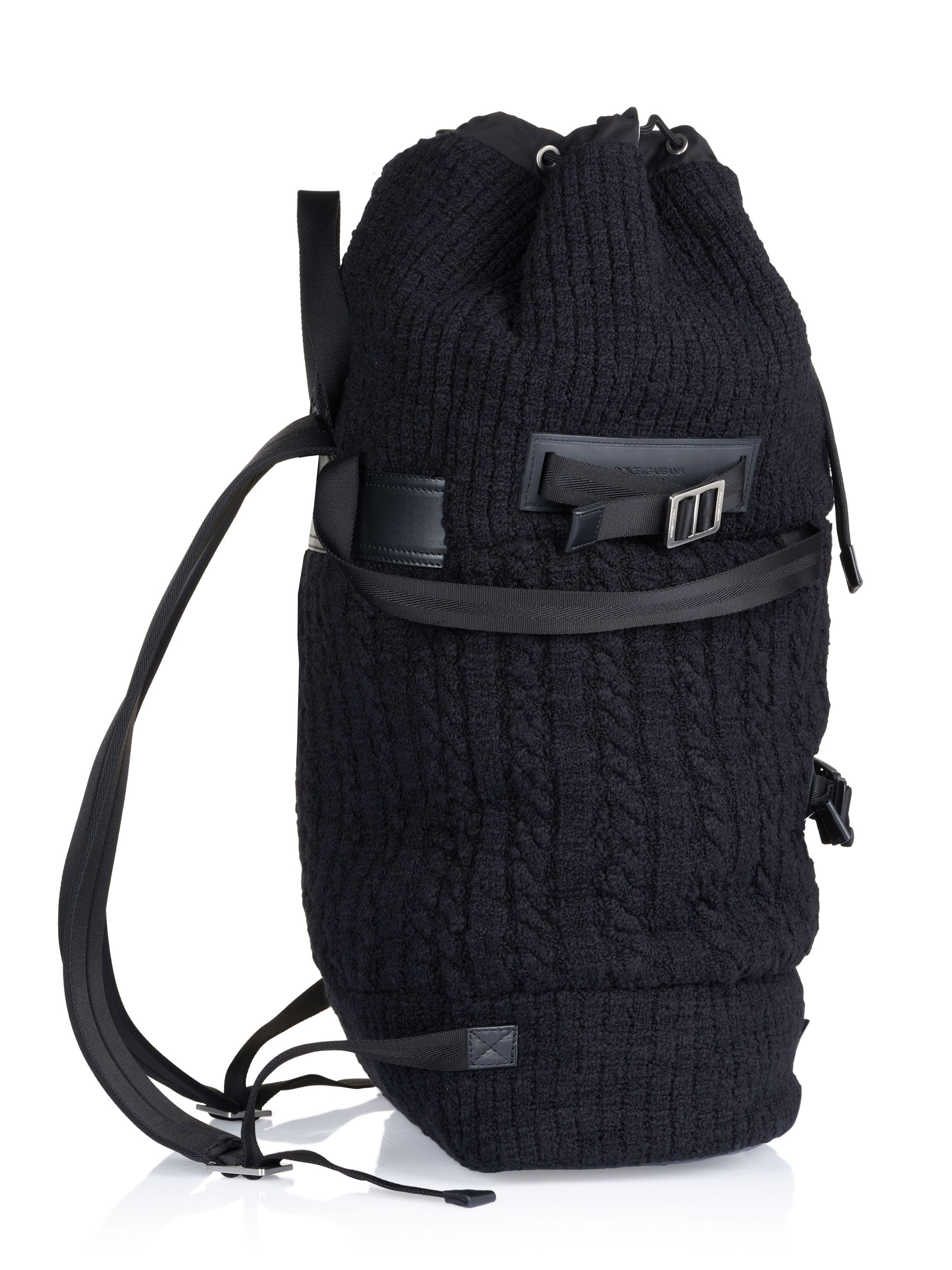 DOLCE & GABBANA Backpack in Black