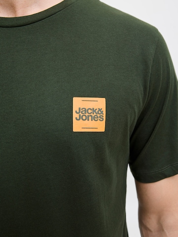 JACK & JONES Póló 'JJBrandy' - zöld