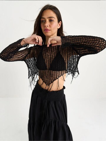Camicia da donna di Bianco Lucci in nero