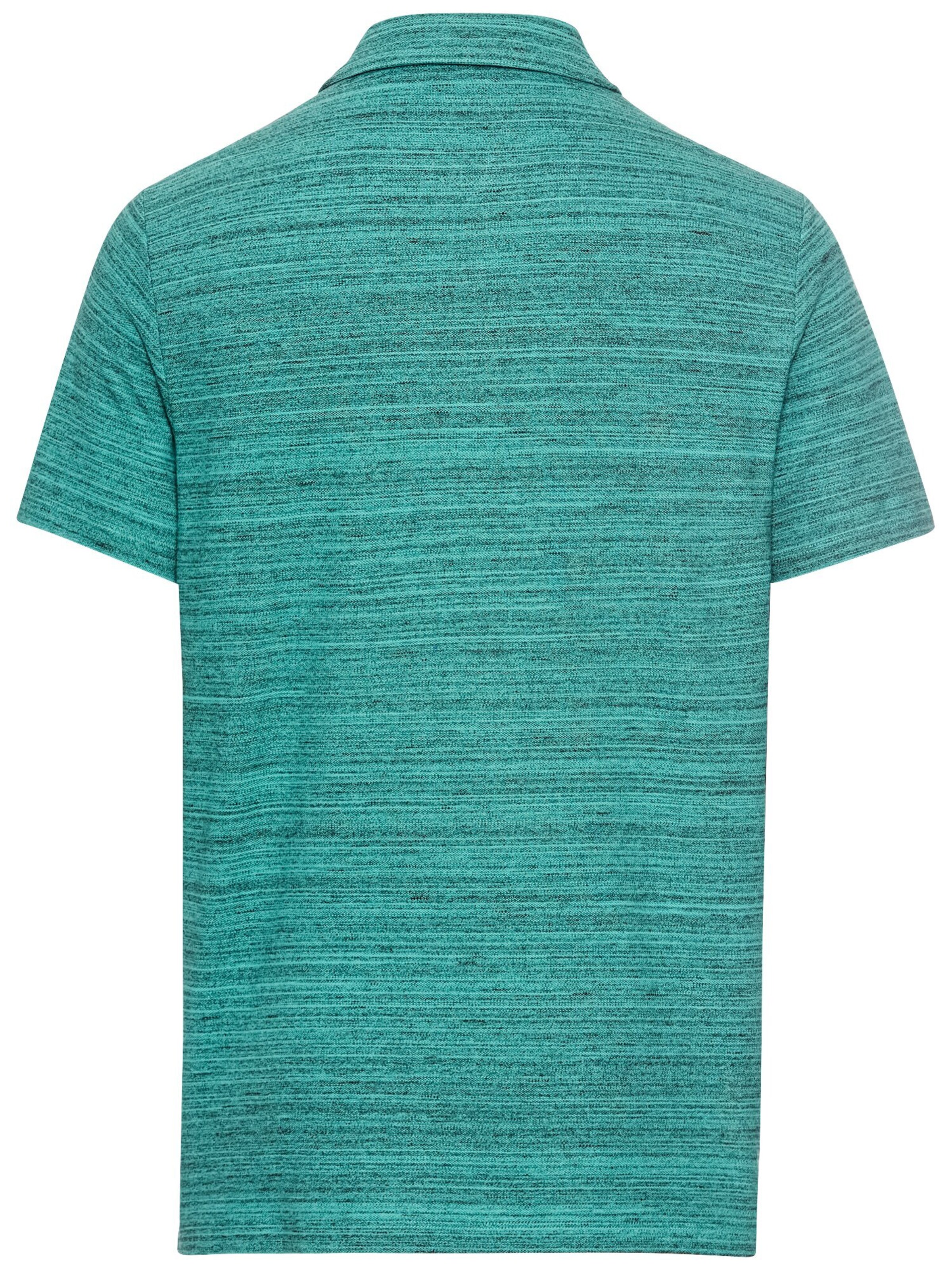 CAMEL ACTIVE Kurzarm Poloshirt mit Cooling Effekt in Grün