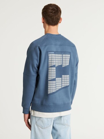 CHASIN' Sweatshirt 'Ido' in Blue