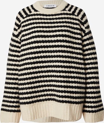 juoda EDITED Megztinis 'Lennon': priekis