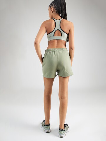 Hummel Regular Workout Pants 'Active' in Green