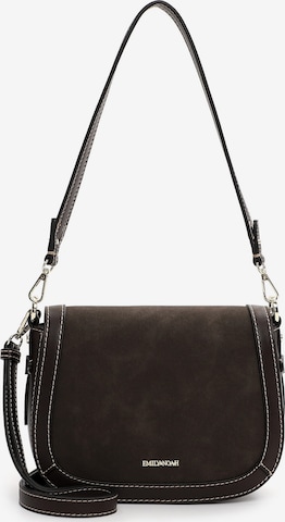 Borsa a tracolla di Emily & Noah in marrone: frontale