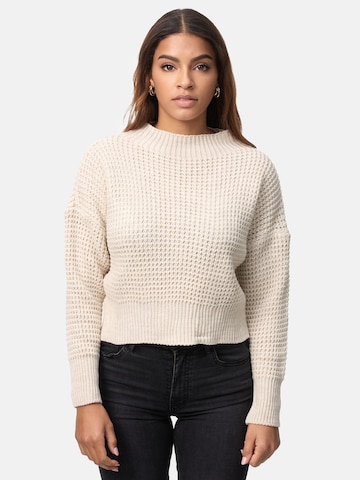 Elara Pullover in Beige: Vorderseite