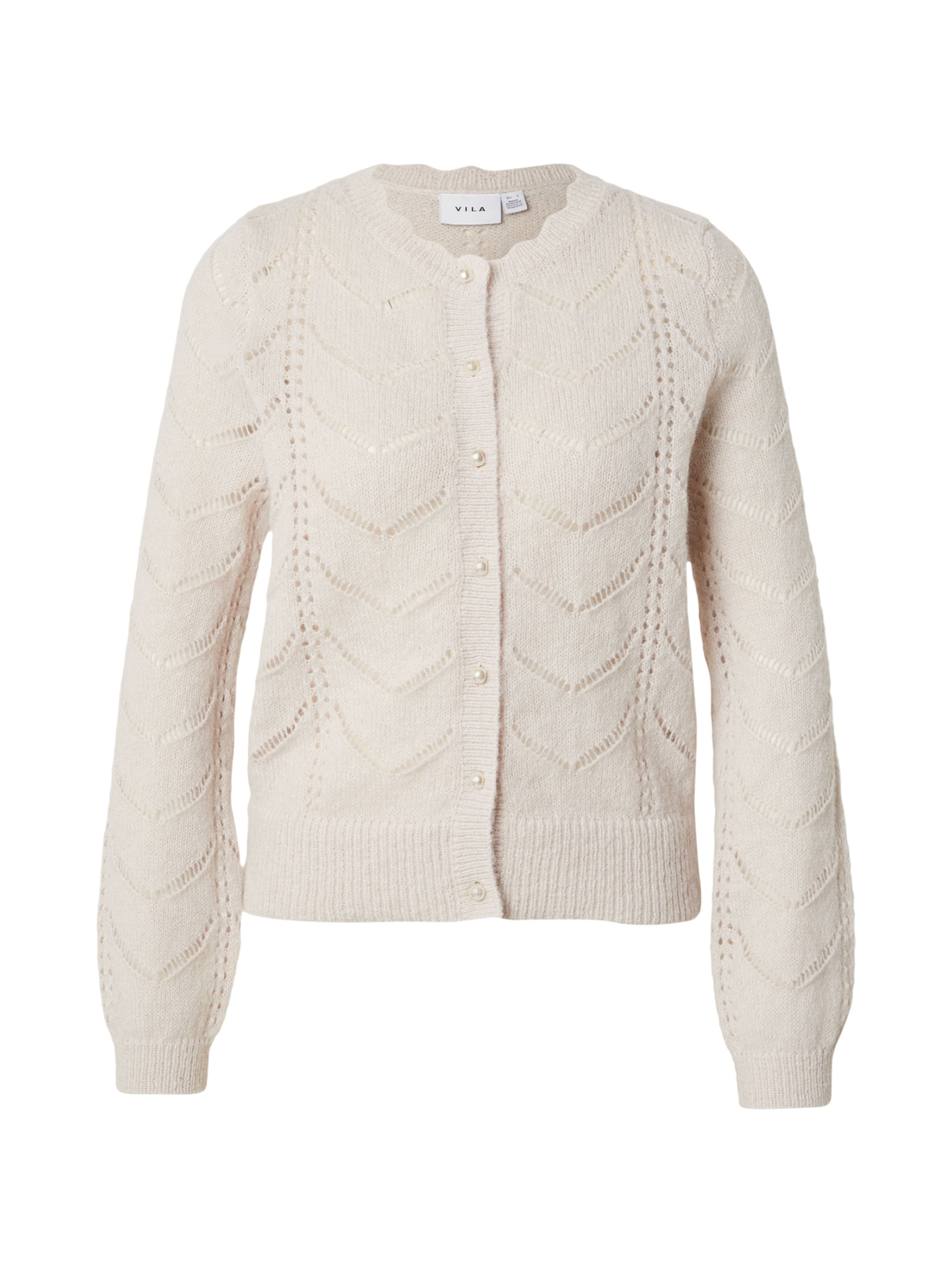 VILA Neuletakki 'VITULI' värissä luonnonvalkoinen, Tuotenäkymä