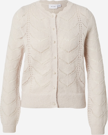 VILA Neuletakki 'VITULI' värissä valkoinen: etupuoli