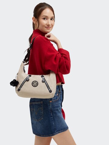 KIPLING Schoudertas 'Nikki' in Beige