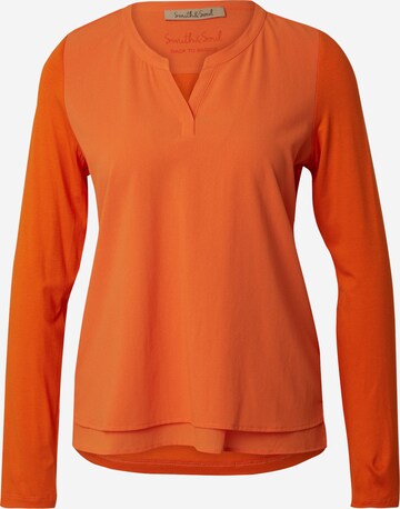 Smith&Soul Blouse 'Mix&Match' in Oranje: voorkant