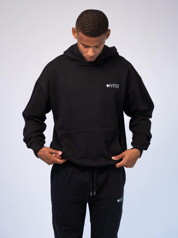 IYITO Sweatshirt 'IYHunter' in Zwart