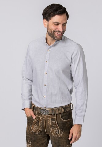 STOCKERPOINT Regular Fit Hemd in Grau: Vorderseite