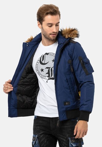 CIPO & BAXX Winterjacke in Blau