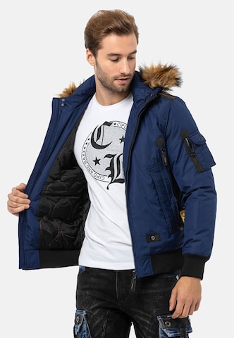 CIPO & BAXX Winter Jacket in Blue